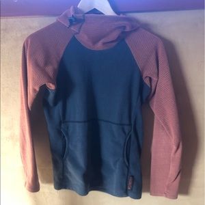 Melanzana microgrid hoodie